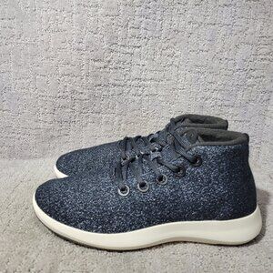 Allbirds Wool Runner-Up Mizzle Men's Size US 8 Dark Gray Merino Wool Sneakers